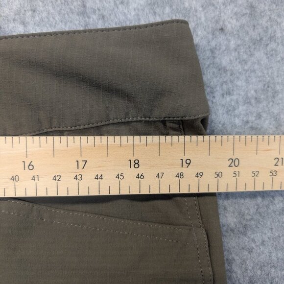 Tilley Adjustable Cargo Outdoor Utility Convertible Hiking camping pant TAUPE 16 - Picture 4 of 13
